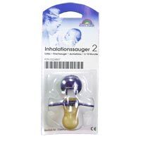 Baby-Frank Inhalationssauger Kirschsauger aus Latex dunkelblau, 6-18 Monate