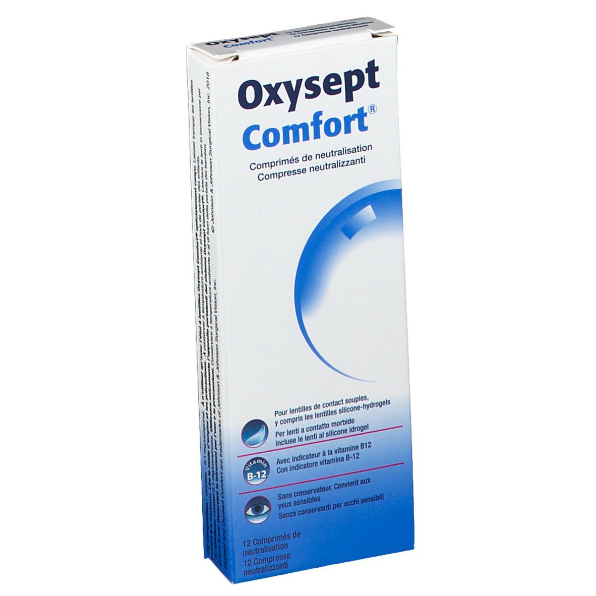 Oxysept® Comfort Neutralisationstabletten 12 St - Shop Apotheke