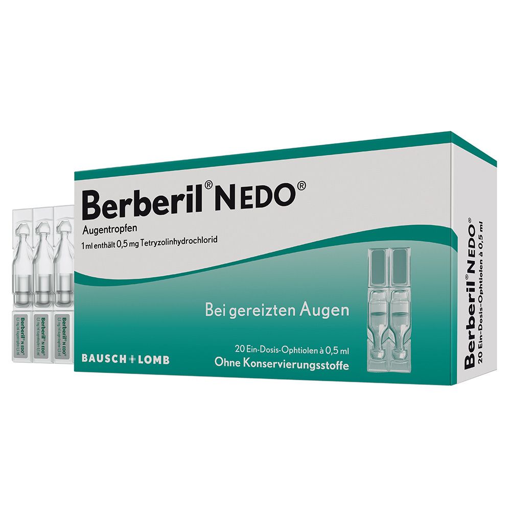 Berberil® N EDO® Einzeldosispipetten