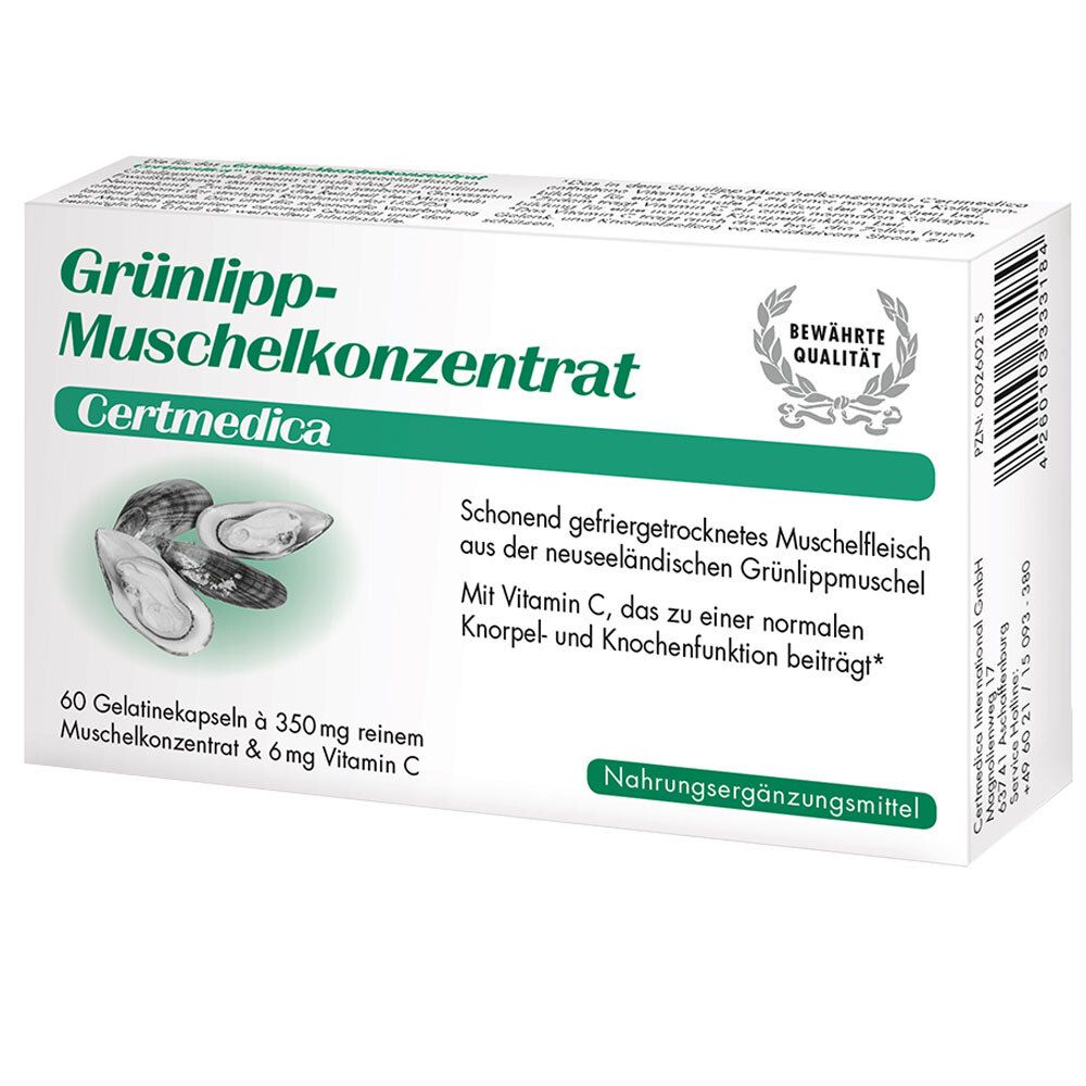 Grünlipp-Muschelkonzentrat