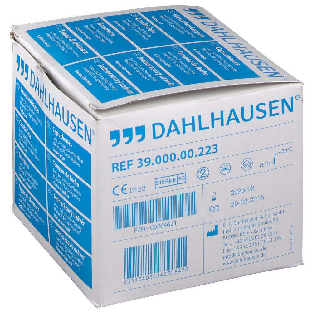 DAHLHAUSEN® Verschlusskappe Kombi rot