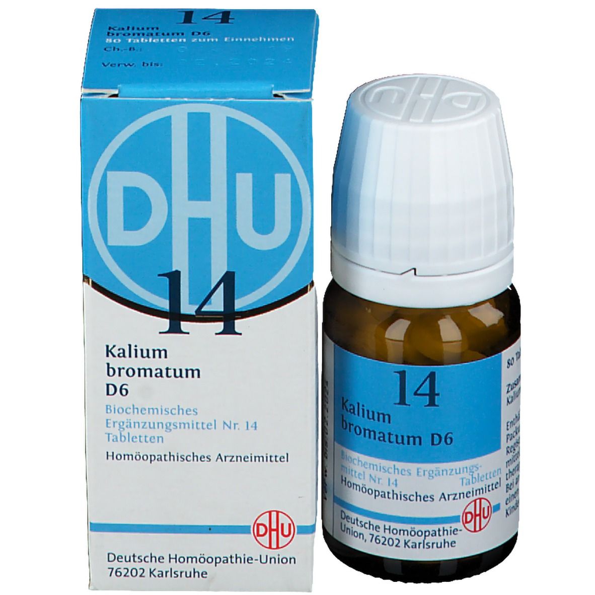 DHU Biochemie 14 Kalium bromatum D6