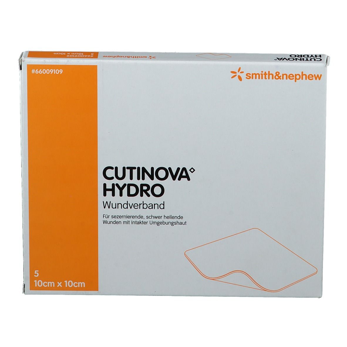 CUTINOVA® Hydro haftende Wundauflage 10x10cm steril