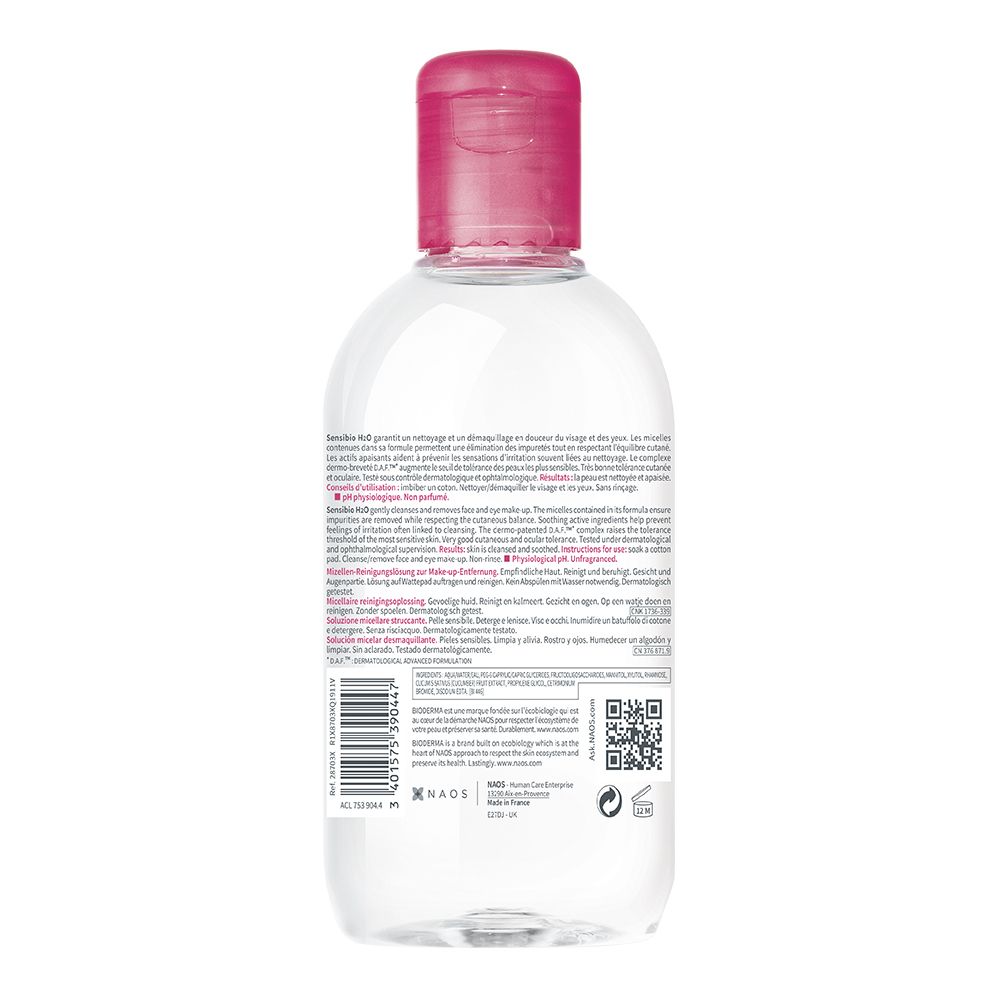 BIODERMA Sensibio H2O - Sanft reinigendes Mizellenwasser