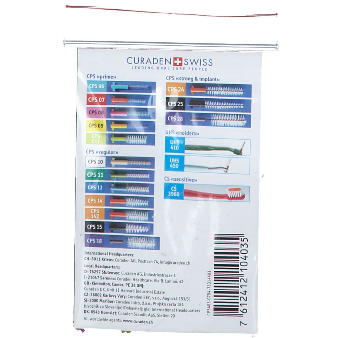 Curaprox® CPS 403 home + travel Set