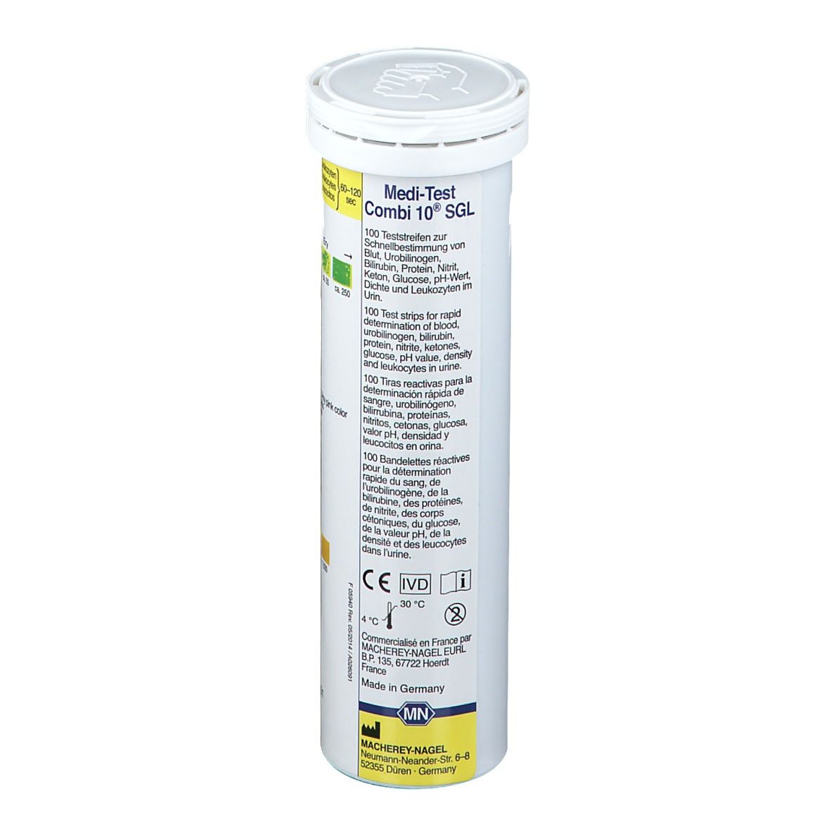 MEDI TEST COMBI 10 SGL