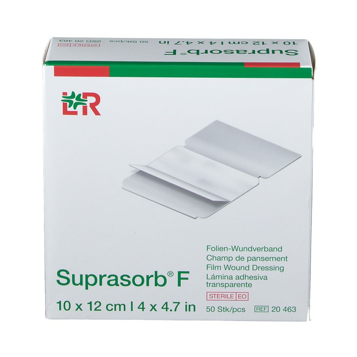 Suprasorb® F 10 cm x 12 cm steril