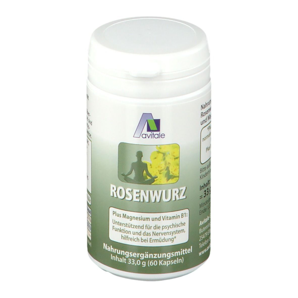 Avitale Rosenwurz Kapseln 200 mg