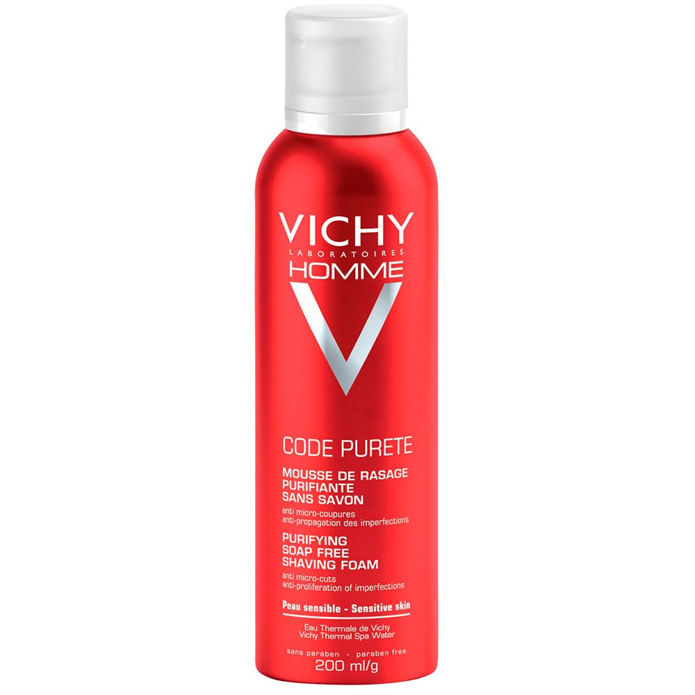 VICHY Homme Code Pureté Tiefenreinigender Rasierschaum