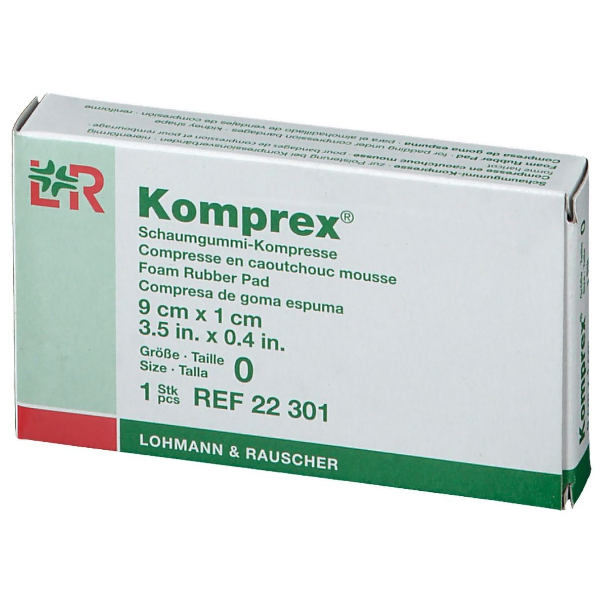 Komprex® Schaumgummikompresse Gr. 0 nierenförmig
