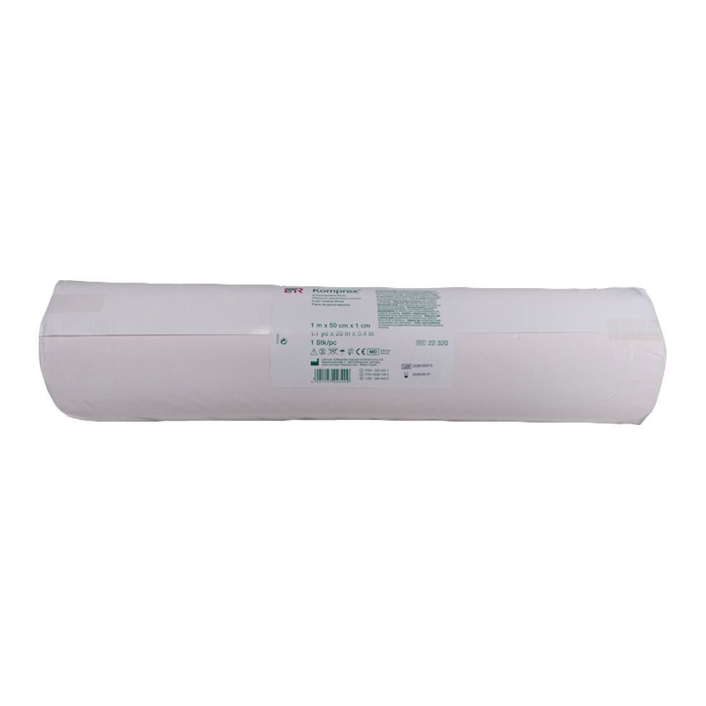 KOMPREX Schaumgummi-Platte 50 cm x 1 m 1 St - Shop Apotheke