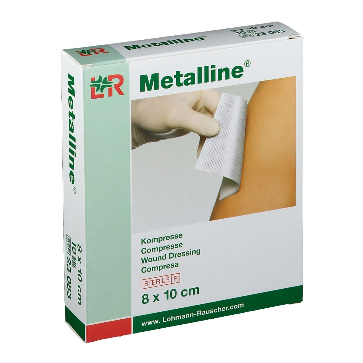 Metalline® Kompresse 8 cm x 10 cm steril