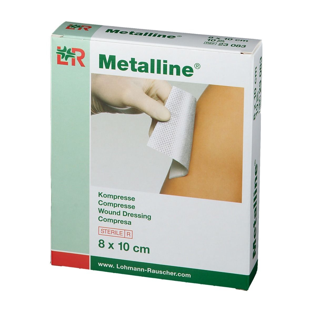 Metalline® Kompresse 8 cm x 10 cm steril
