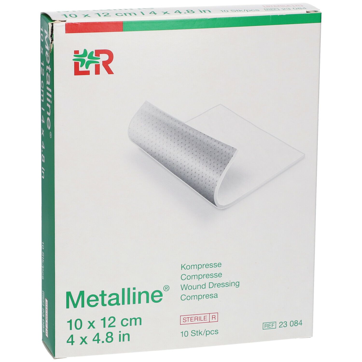 Metalline® Kompresse 10 cm x 12 cm steril