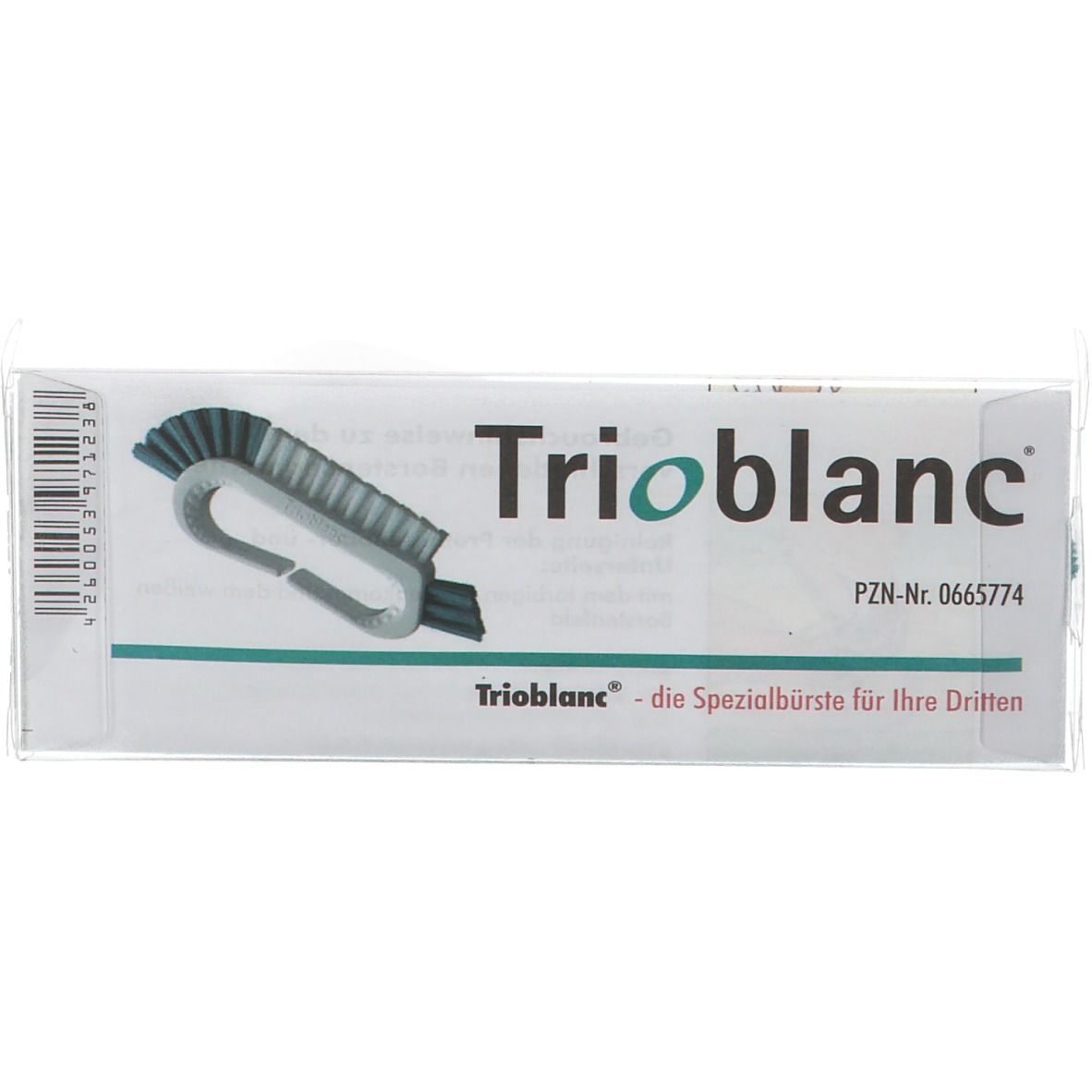 Zahnprothesenbürste Trioblanc