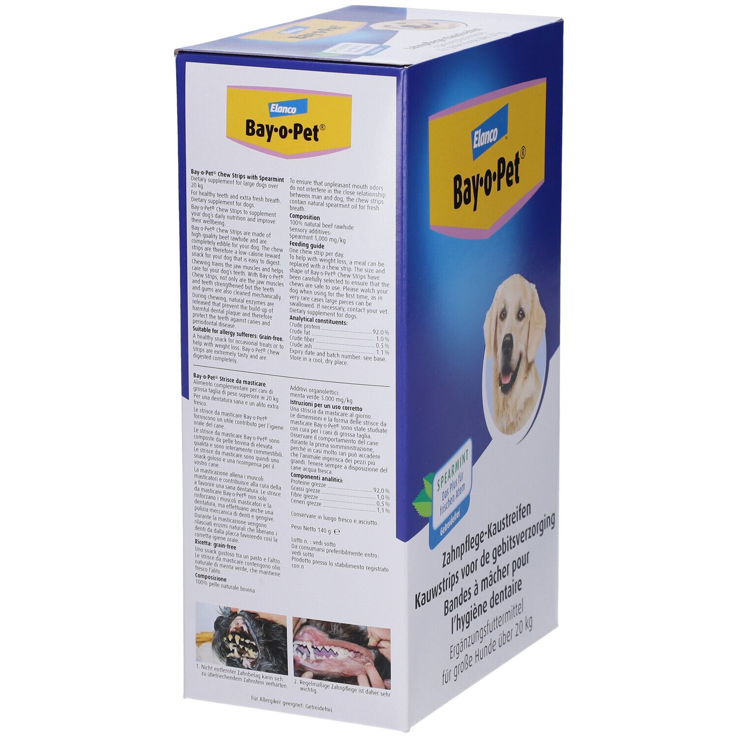 Bay-o-Pet® Kaustreifen für große Hunde mit Spearmint