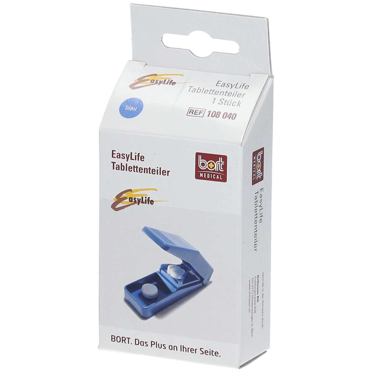 BORT EasyLife® Tablettenteiler blau