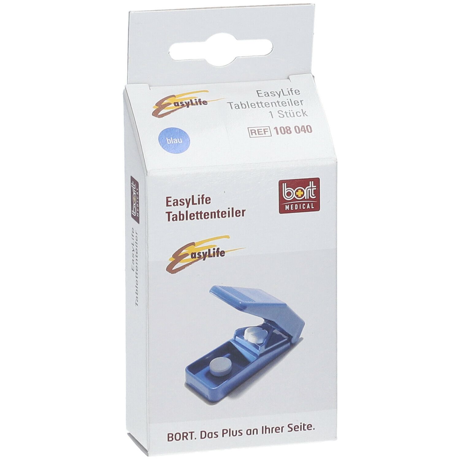 BORT EasyLife® Tablettenteiler blau