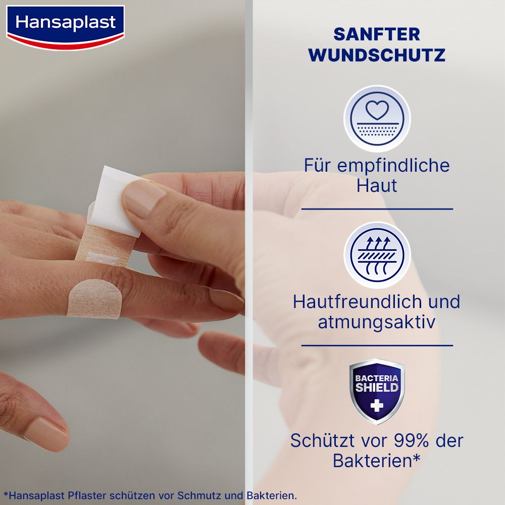 Hansaplast® Soft Strips 1,9 cm x 7,2 cm