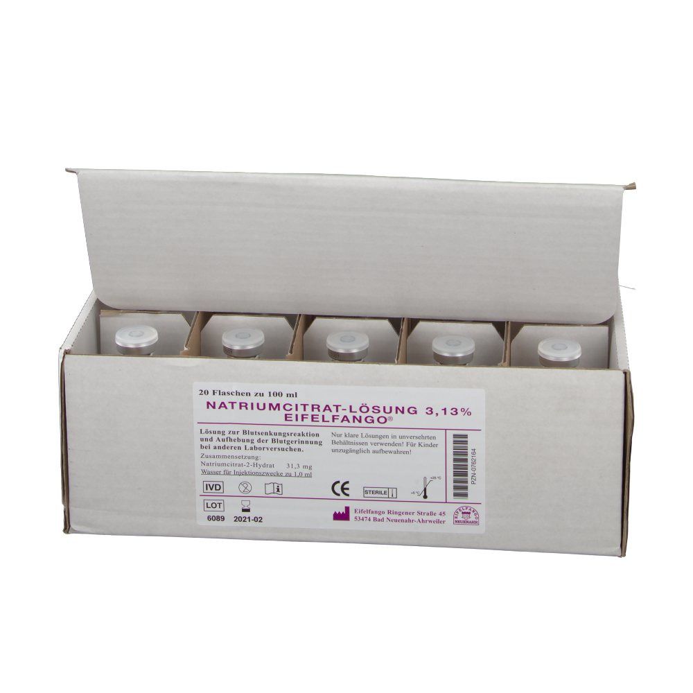 Natriumcitrat-Lösung 3,13% Eifelfango®