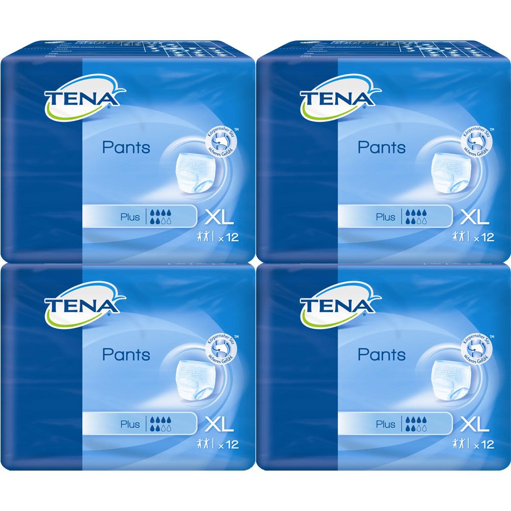 TENA Pants Plus Größe XL 120-160 cm Einweghosen
