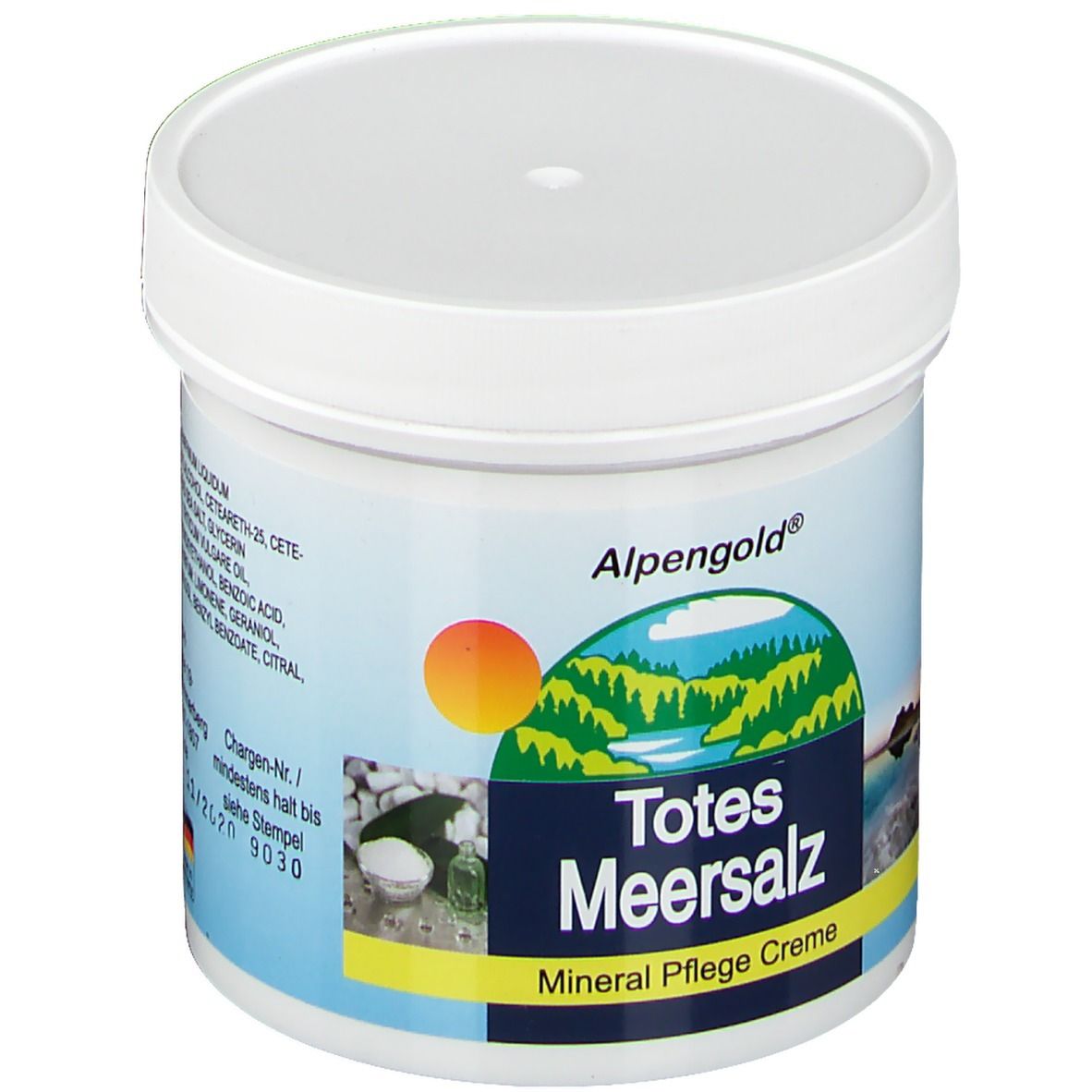 Totes Meersalz Pflegecreme