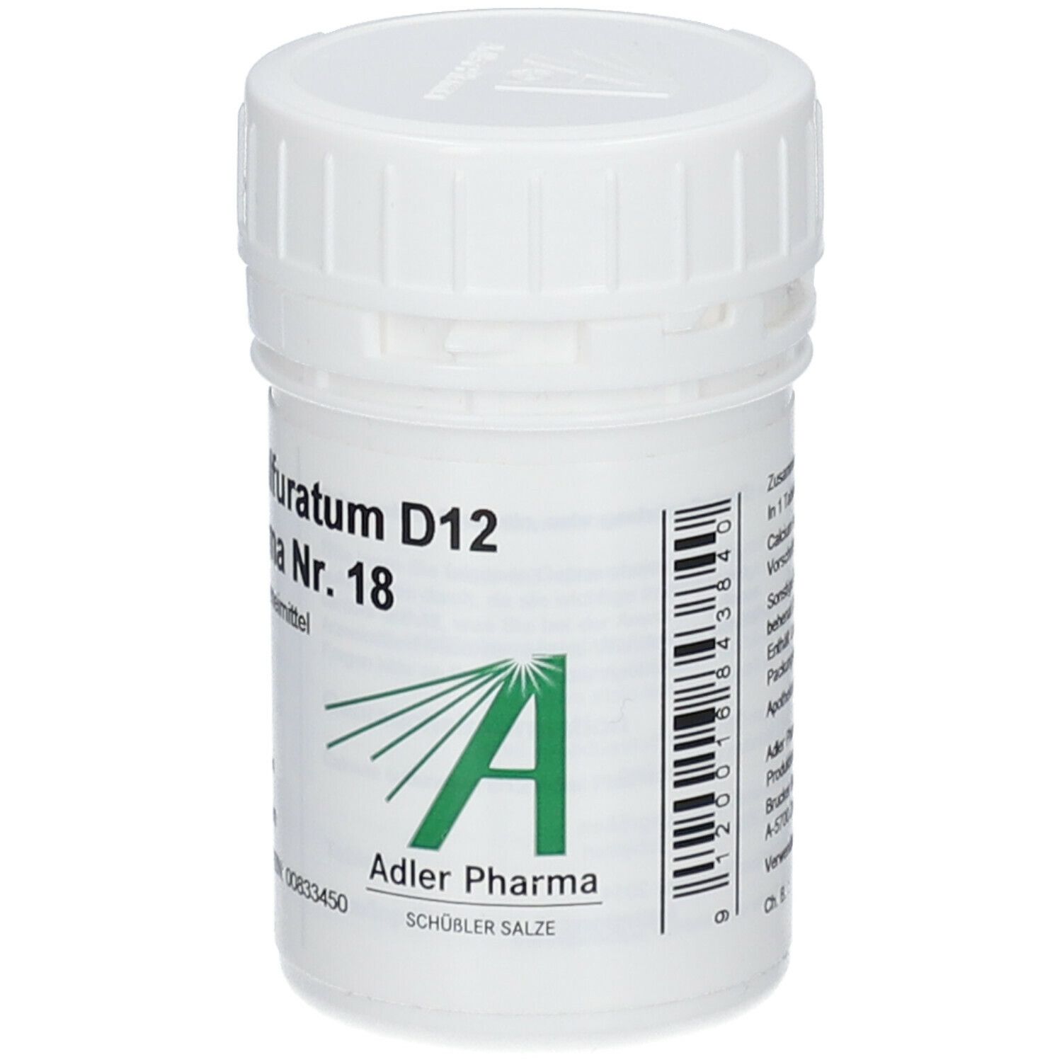 Adler Pharma Calcium sulfuratum D12 Biochemie nach Dr. Schüßler Nr. 18