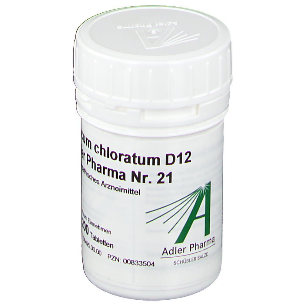 Adler Pharma Zincum chloratum D12 Biochemie nach Dr. Schüßler Nr. 21