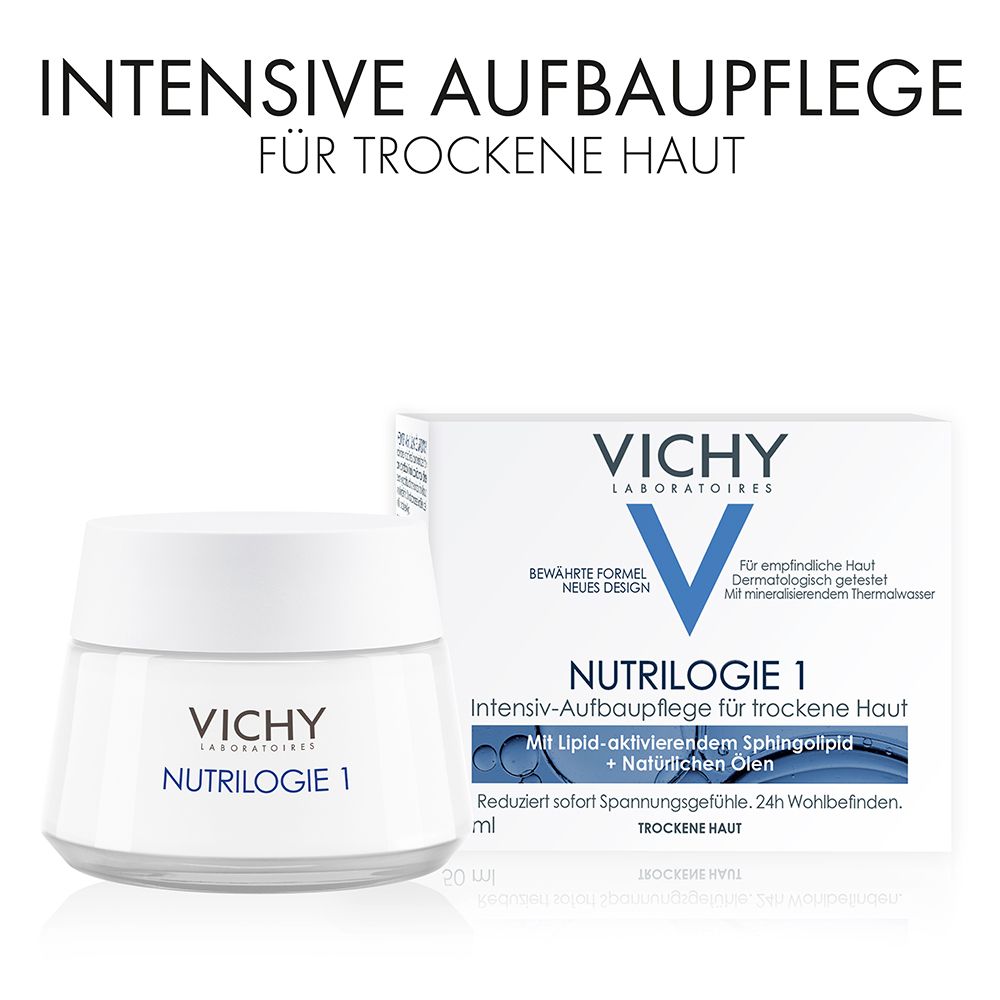 Vichy NUTRILOGIE 1 Intensiv-Aufbaupflege für trockene Haut