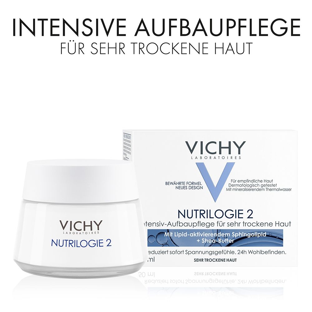 VICHY Nutrilogie 2 Creme für sehr trockene Haut