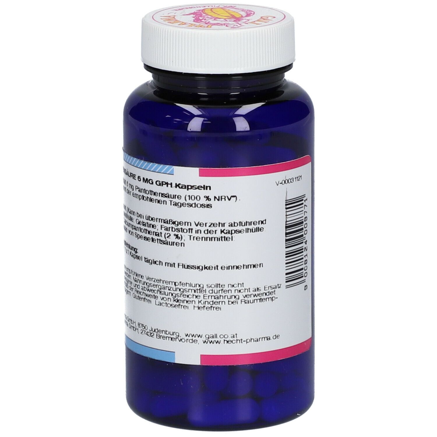 GALL PHARMA Pantothensäure 6 mg GPH Kapseln
