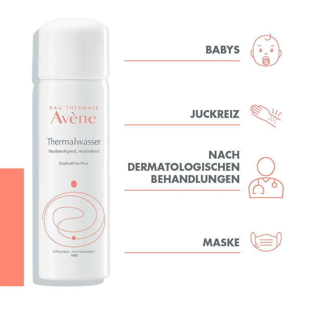 Avène Thermalwasser Spray - beruhigt empfindliche und gereizte Haut