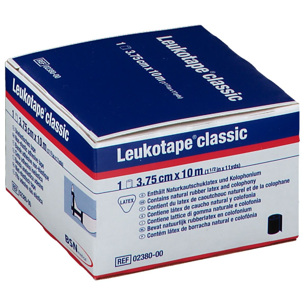 Leukotape® Classic 3,75 cm x 10 m schwarz