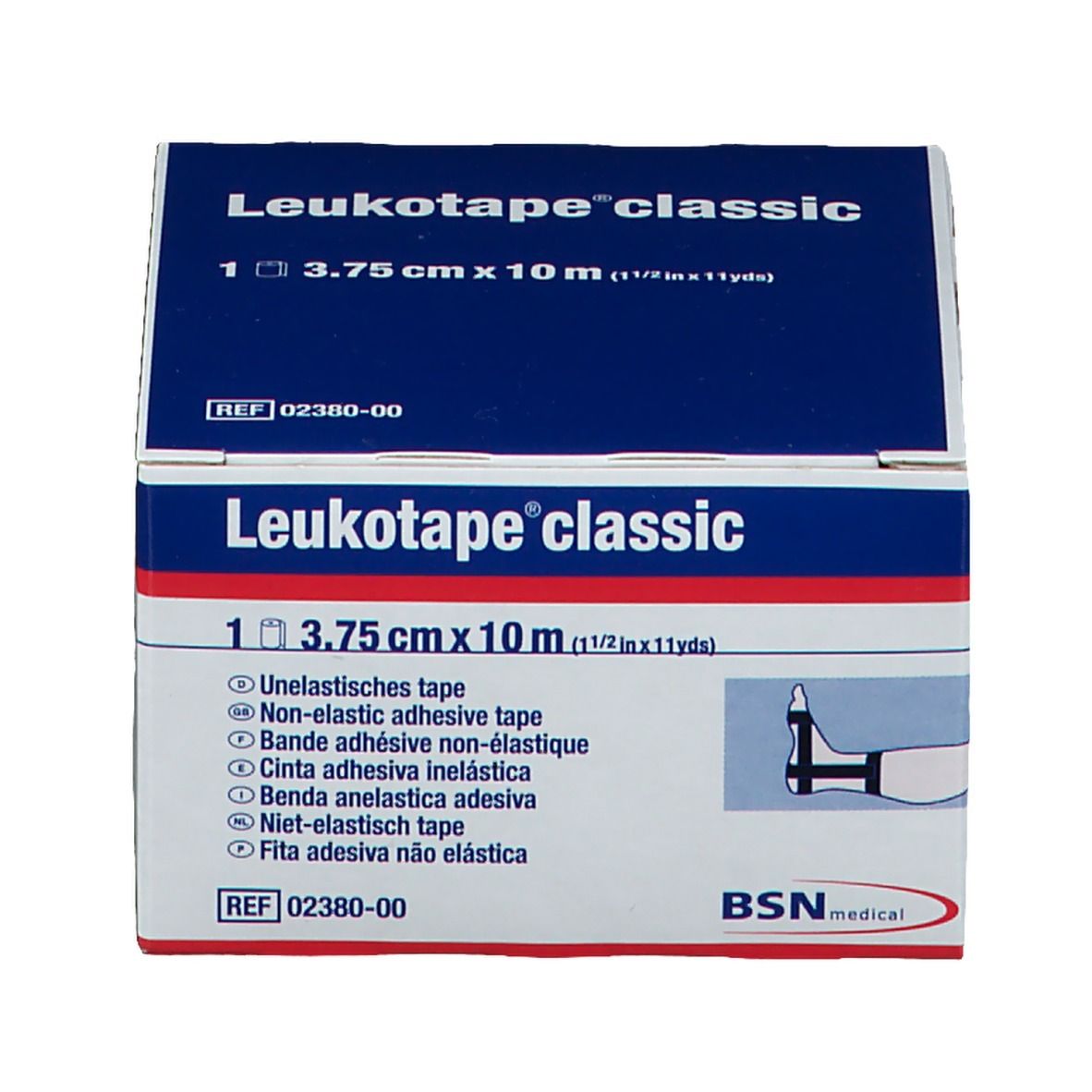 Leukotape® Classic 3,75 cm x 10 m schwarz