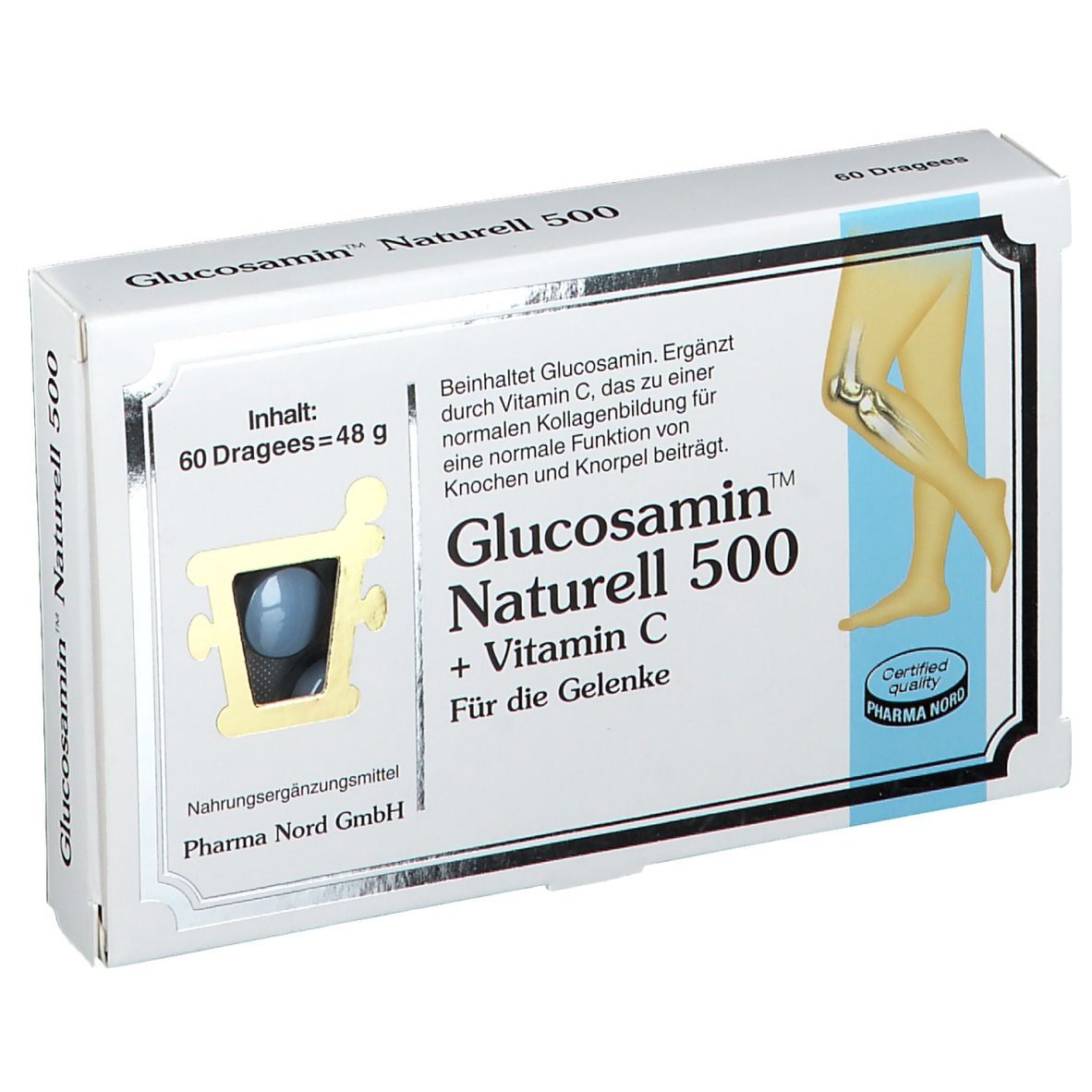 Glucosamin Naturell 500 mg Dragees