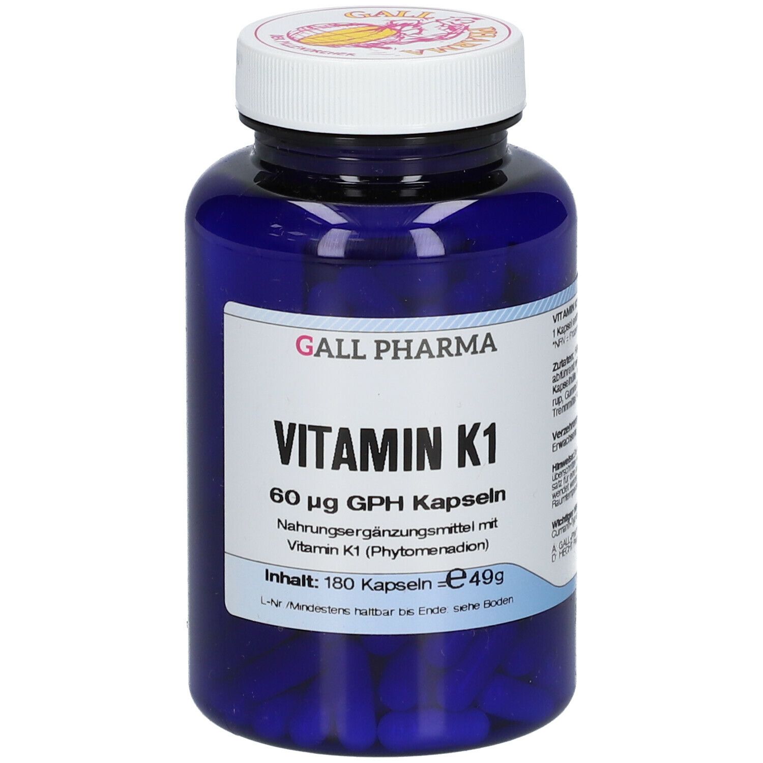 GALL PHARMA Vitamin K 1 60 µg GPH Kapseln