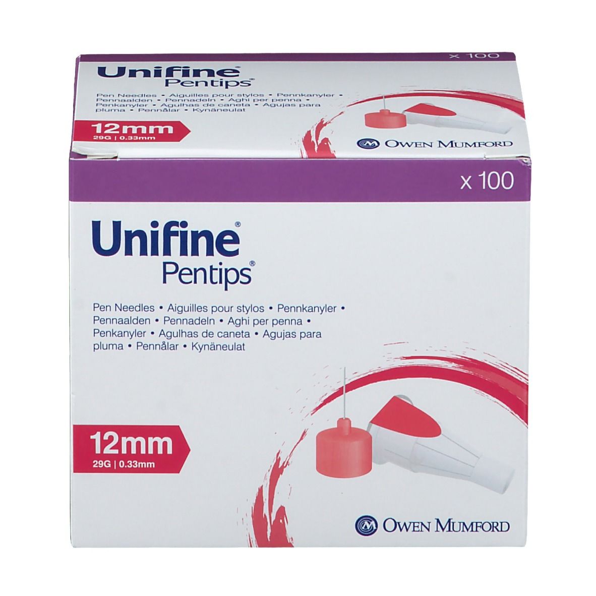 Unifine® Pentips® Pennadeln 12 mm