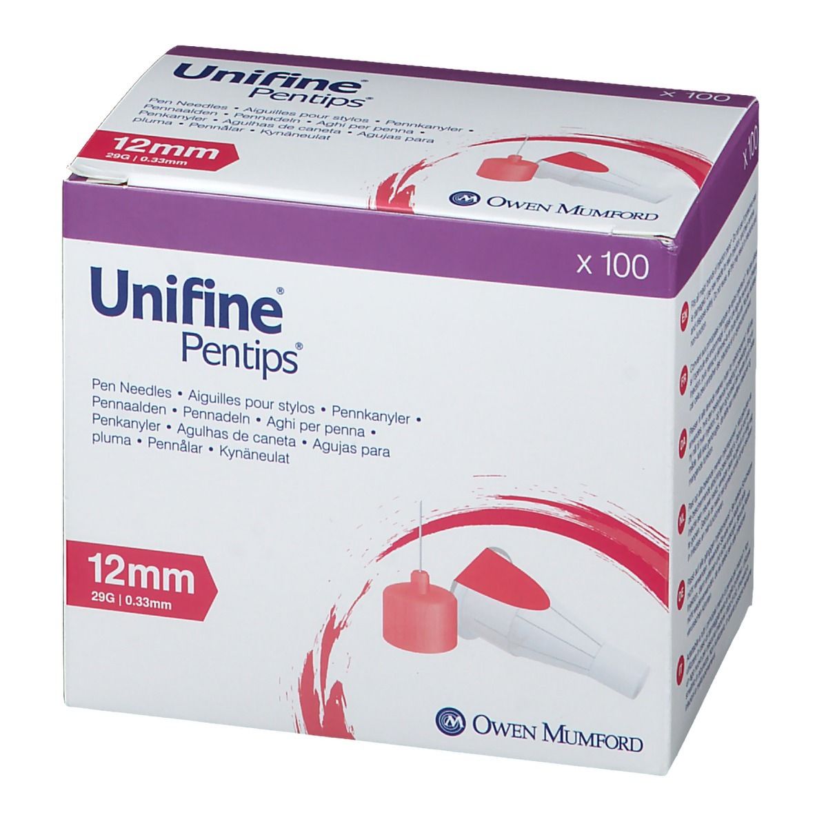 Unifine® Pentips® Pennadeln 12 mm