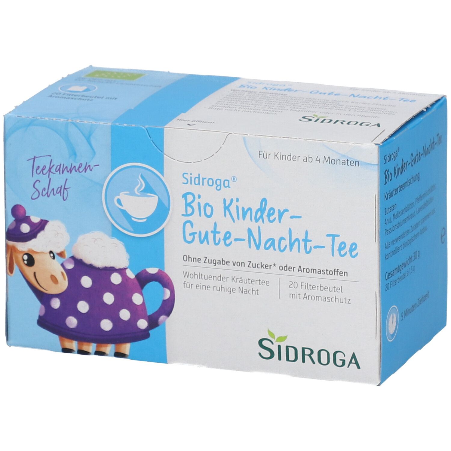 Sidroga® Bio Kinder Gute-Nacht-Tee