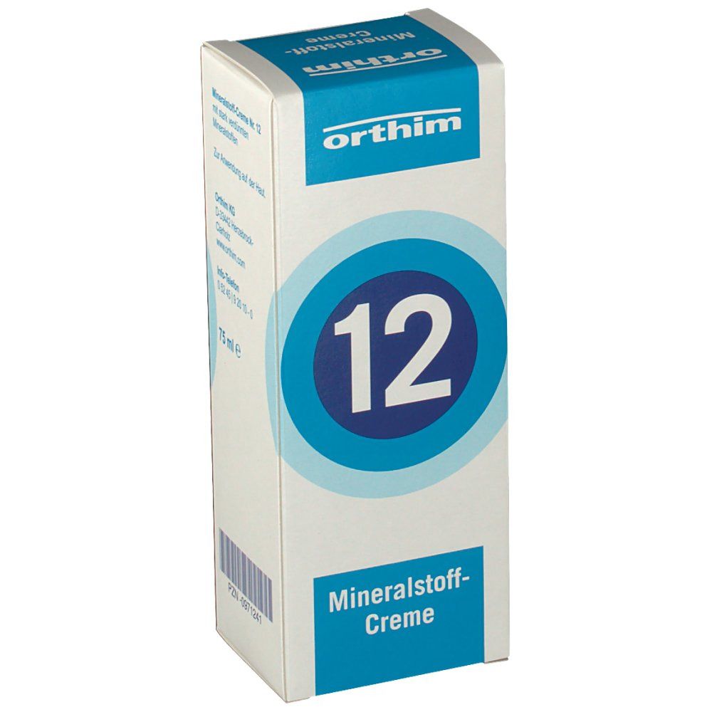 Orthim Mineralstoff-Creme Nr. 12