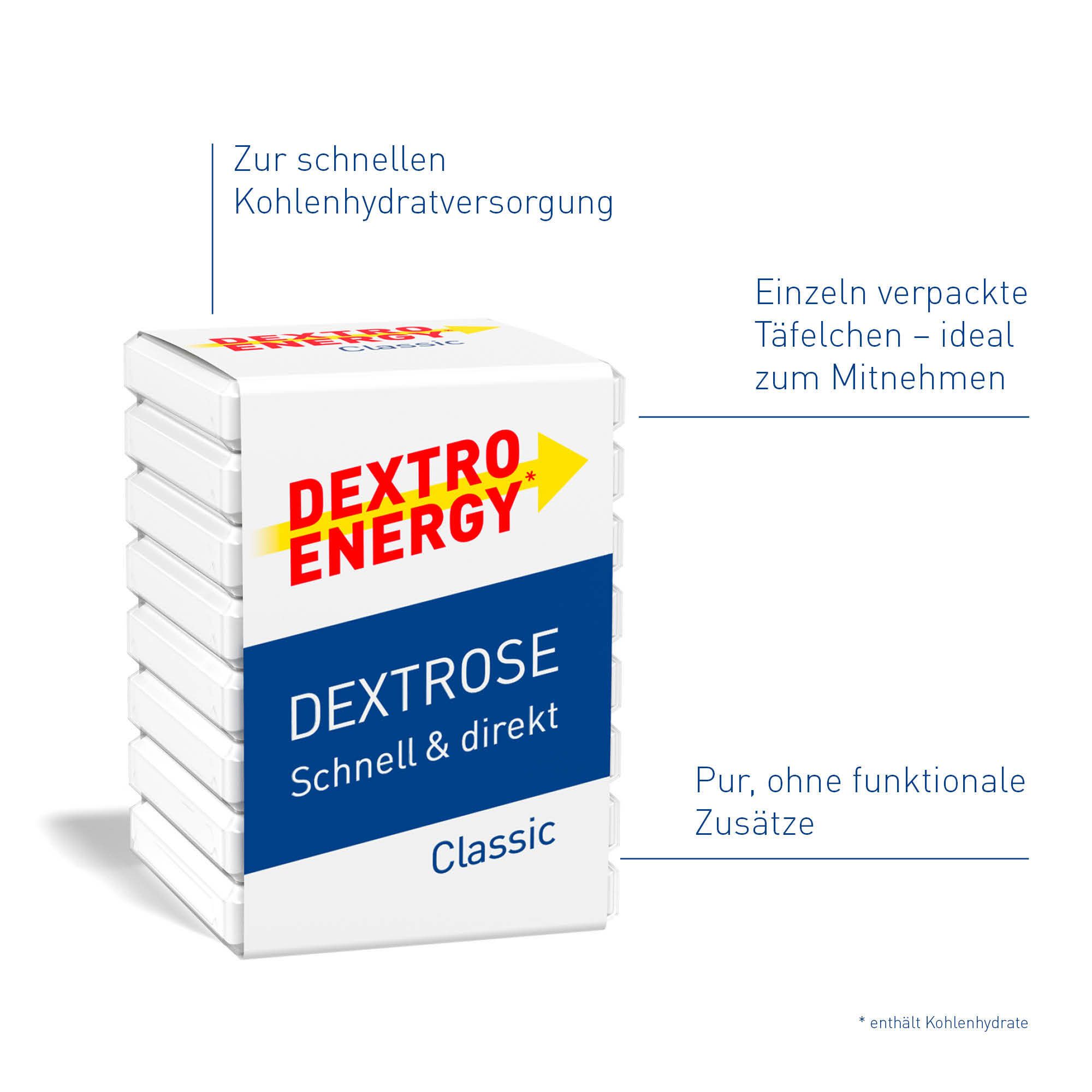 Dextro Energy classic Würfel