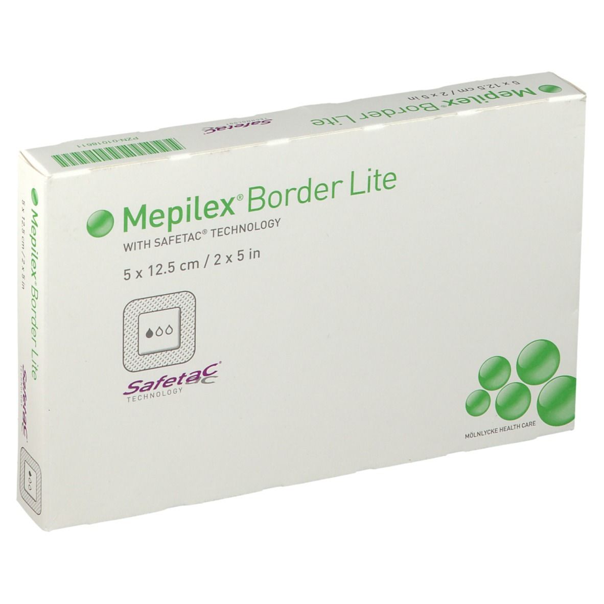 Mepilex® Border Lite Schaumverband 5 cm x 12,5 cm steril