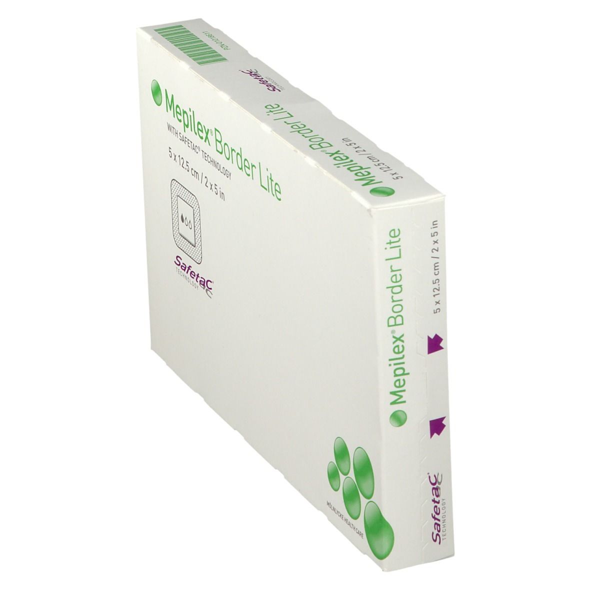 Mepilex® Border Lite Schaumverband 5 cm x 12,5 cm steril