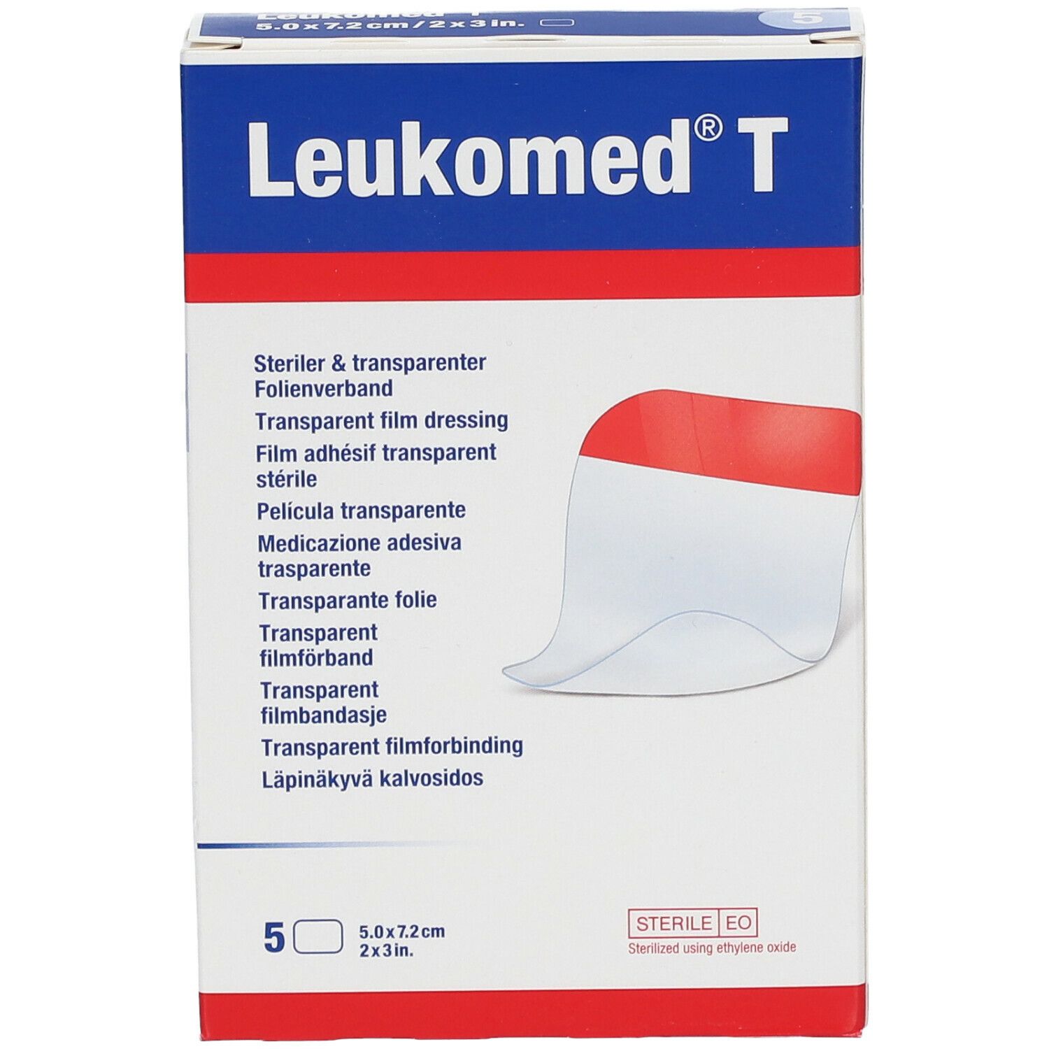 Leukomed® T 5 cm x 7,2 cm steril