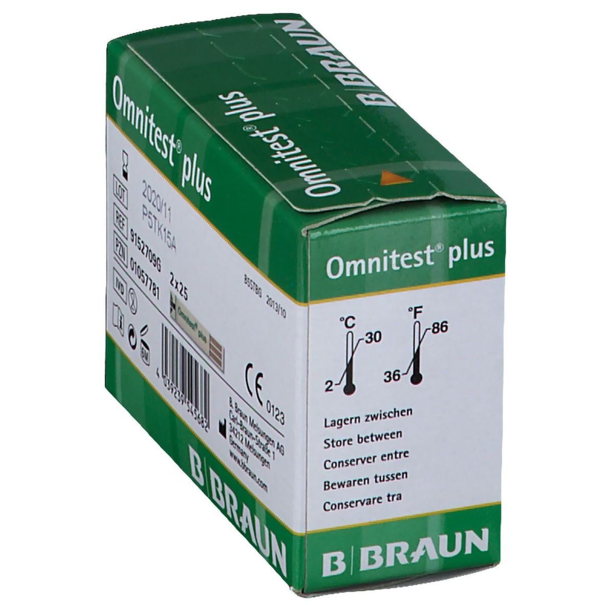 Omnitest® plus Teststreifen