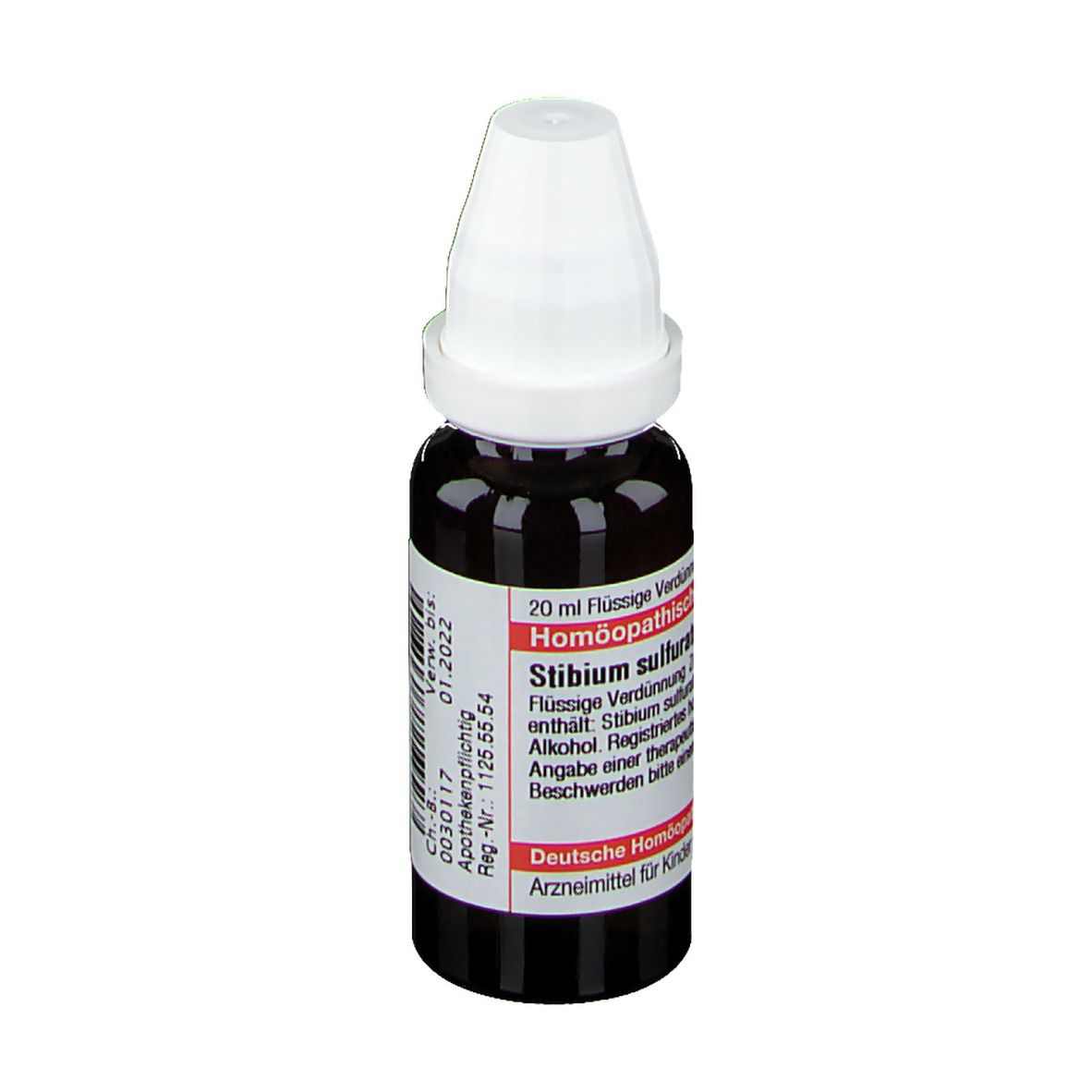 DHU Stibium Sulfuratum Nigrum D30