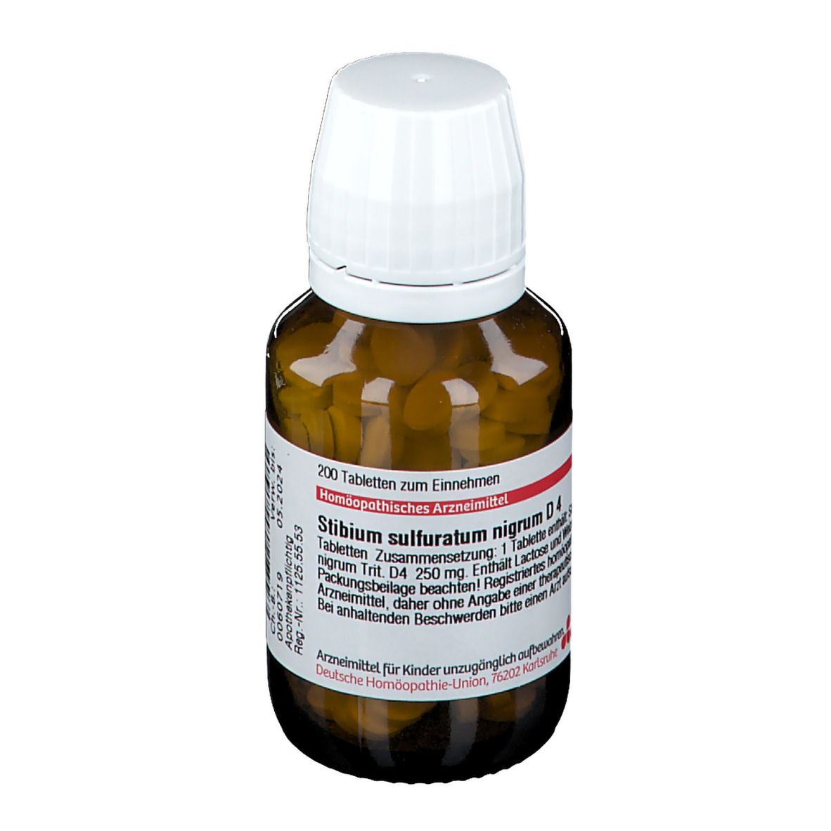 DHU Stibium Sulfuratum Nigrum D4