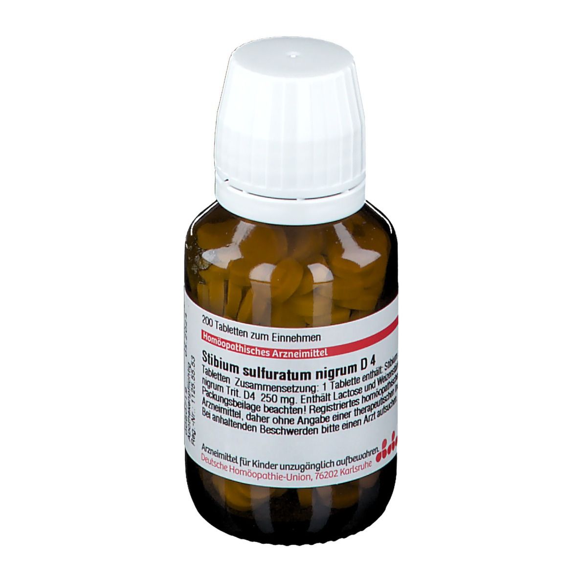 DHU Stibium Sulfuratum Nigrum D4