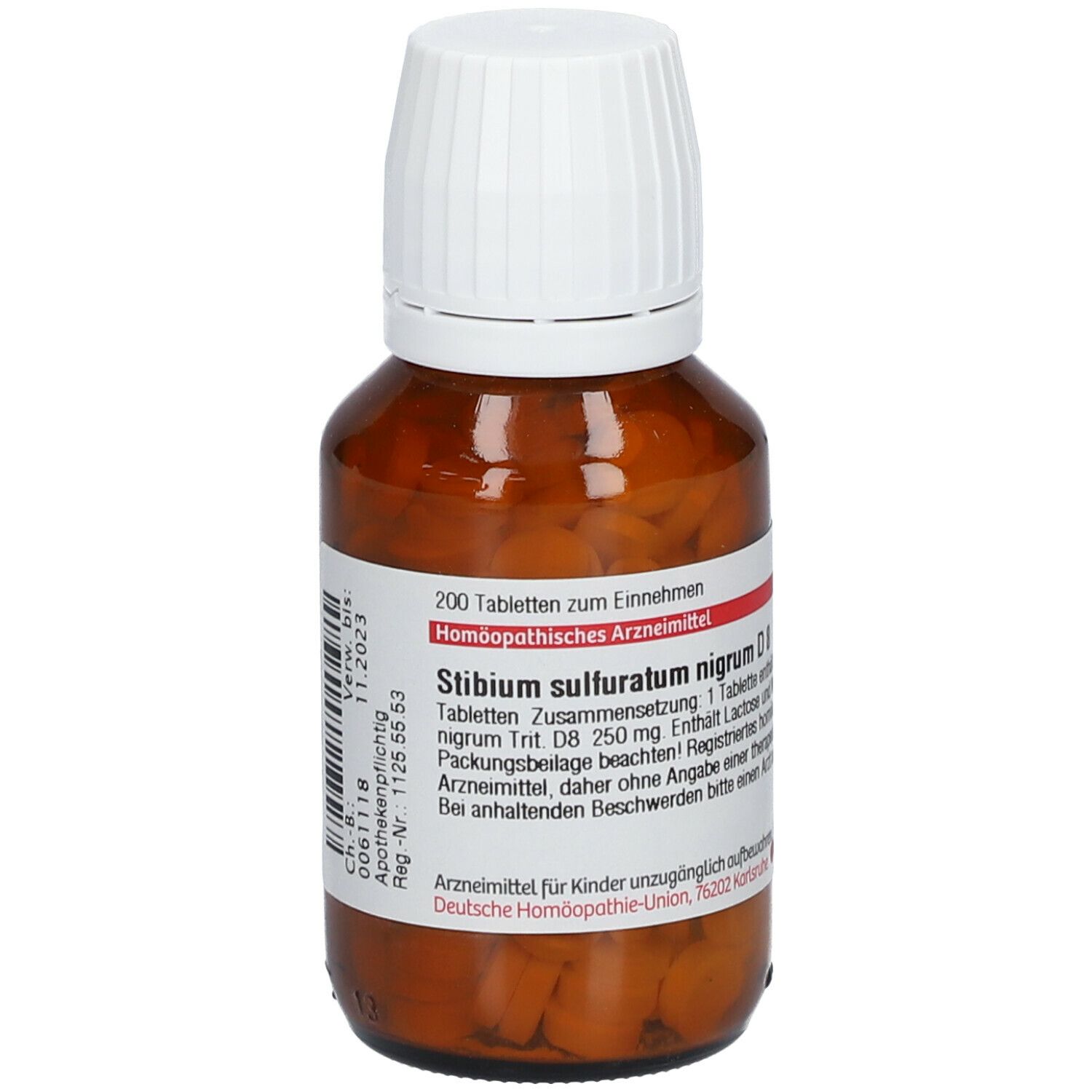 DHU Stibium Sulfuratum Nigrum D8