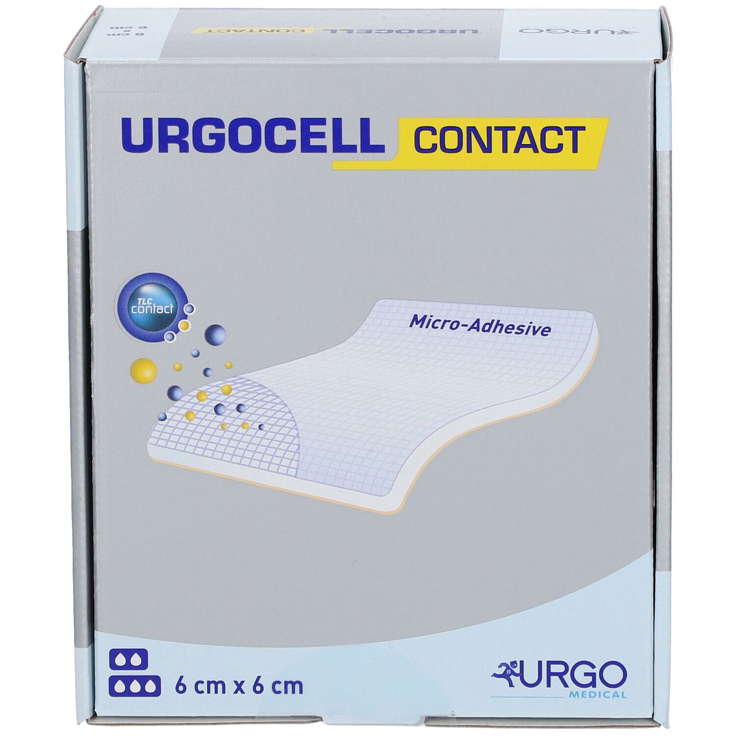 UrgoCell Contact Verband 6 x 6 cm